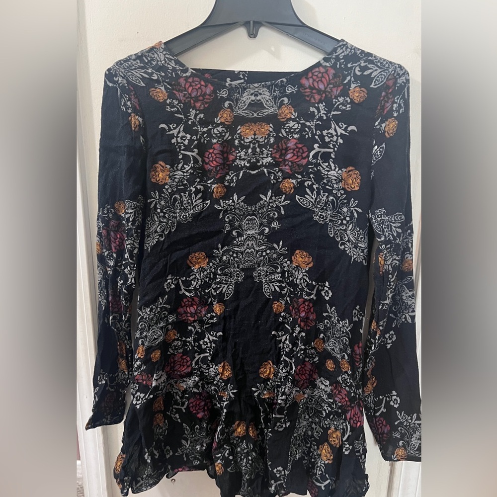 Free People Open Back Tunic